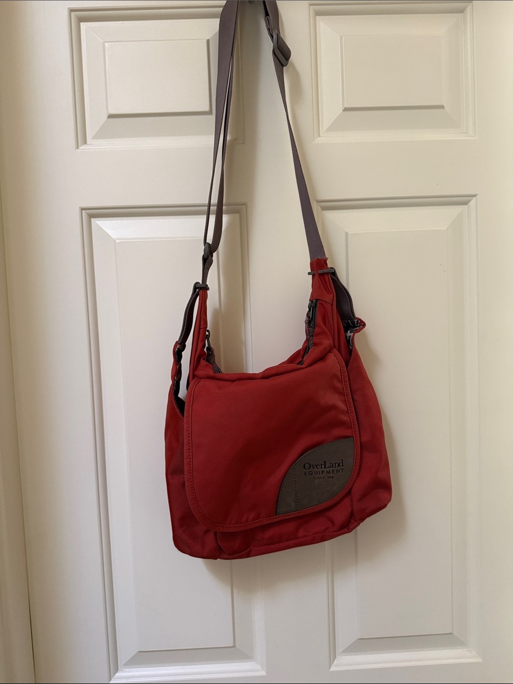 Overland Equipment Donner Red Crossbody Bag